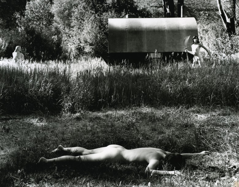 Kim Weston inspired by Wynn Bullock Artistic Nude Photo by Model Nymph