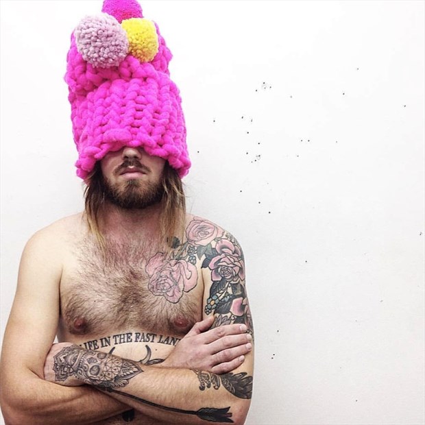 Knitboy Shot Artistic Nude Photo by Model Michael Hart