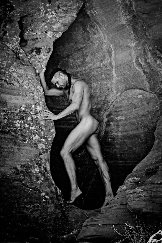 LV Dark Dragon Artistic Nude Photo by Artist April Alston McKay