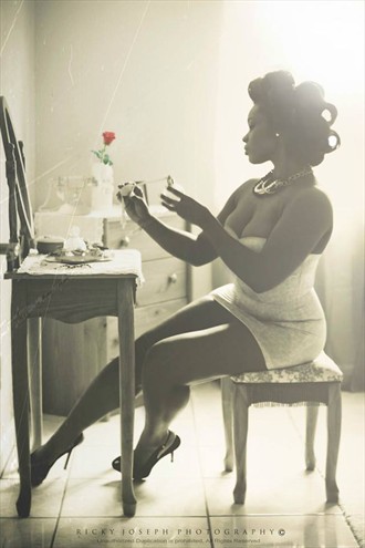 La Rose Rouge Sensual Photo by Photographer Ricky Joseph