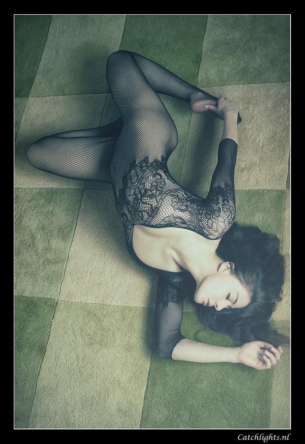 Laced and curved Lingerie Photo by Model Joy Draiki