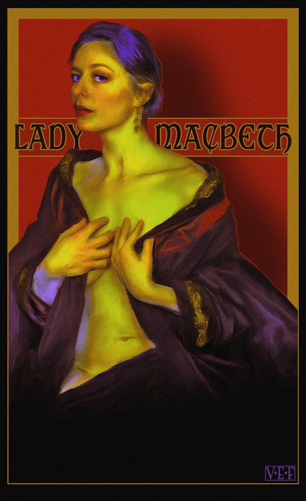 Lady Macbeth Cosplay Artwork by Artist Van Evan Fuller