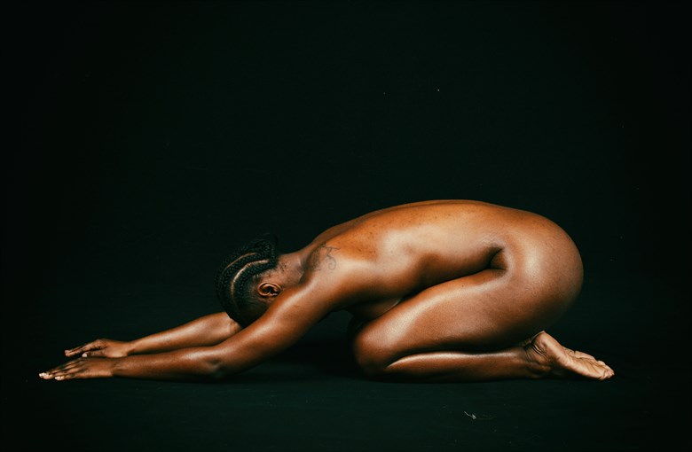 Lady at Rest Artistic Nude Photo by Photographer Ben Presents Elegance