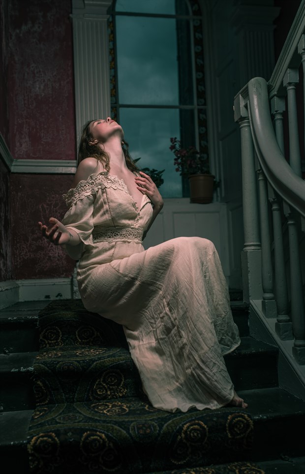 Lady in the castle Sensual Photo by Photographer Odinntheviking