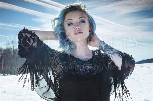 Lady of the Frost Tattoos Photo by Model Starbomb Suicide