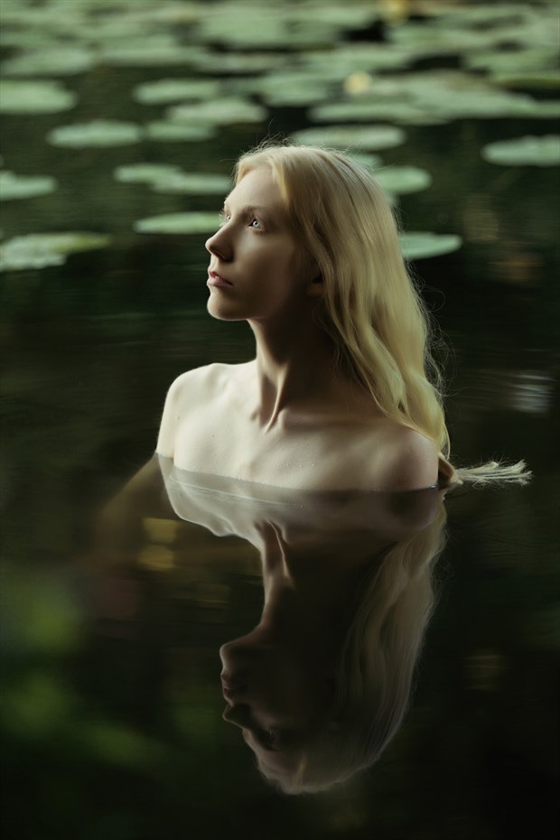 Lady of the Lake Implied Nude Photo by Photographer GerardChillcott