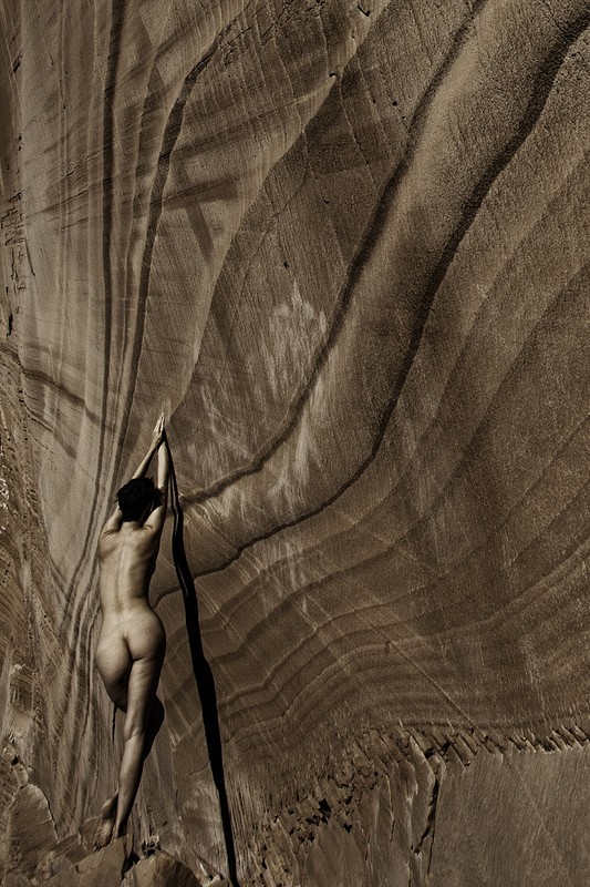Lake Powell Artistic Nude Photo by Model Nymph