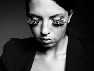 Lashes Project   Valentina 00 Studio Lighting Photo by Photographer Dired
