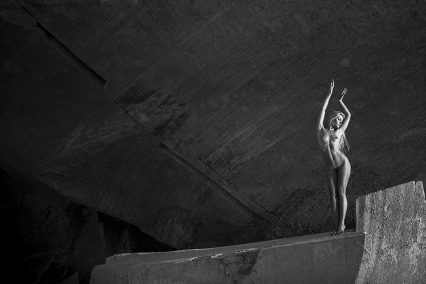 Last Light of Day Artistic Nude Artwork by Photographer A. S. White