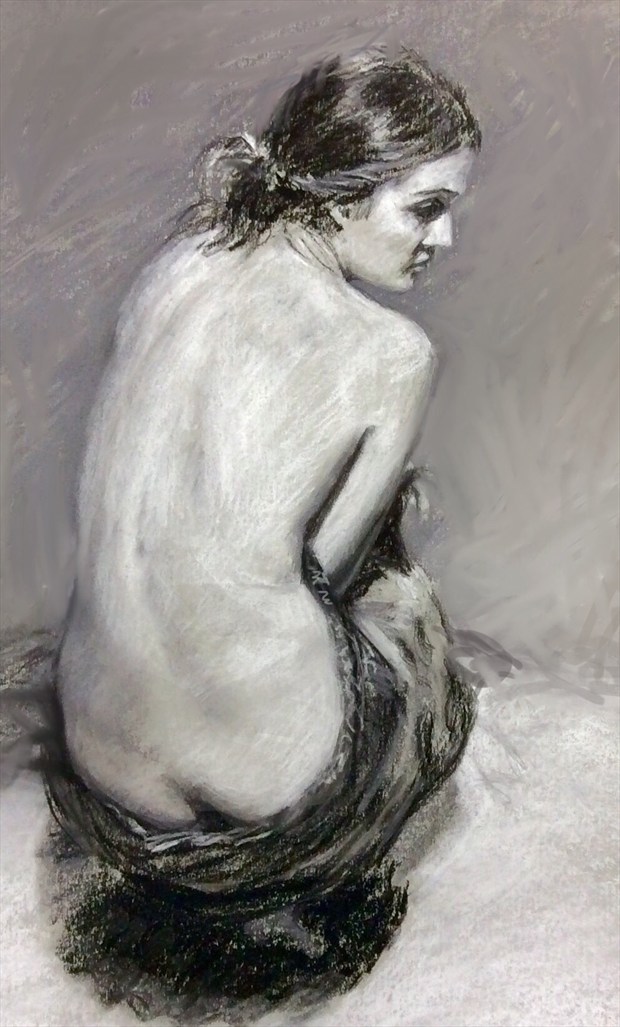 Laura no.4 Artistic Nude Artwork by Artist Rod