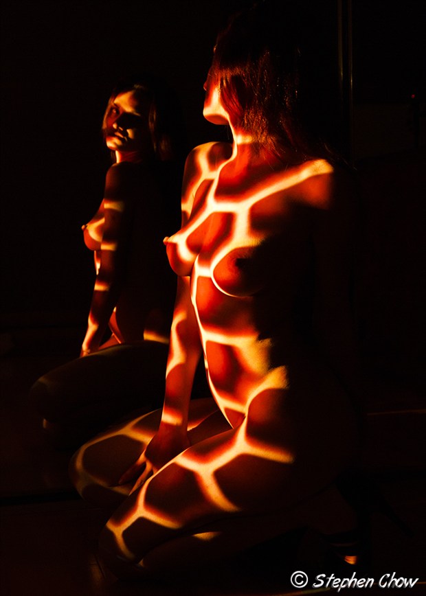 Lava Artistic Nude Artwork by Model Diana Revo