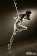 Leaning in Erotic Photo by Photographer John Tisbury