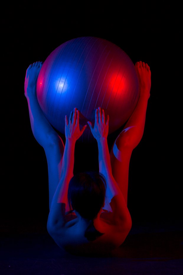 Let's Play Ball Artistic Nude Photo by Photographer Stephen Wong