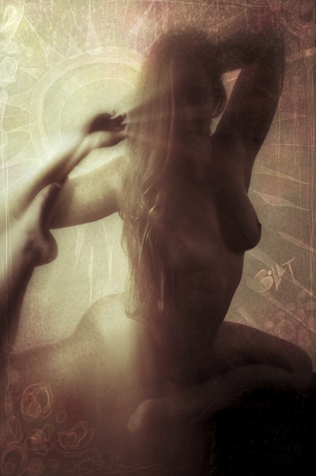 Let in the Light Artistic Nude Artwork by Model SongBirdie