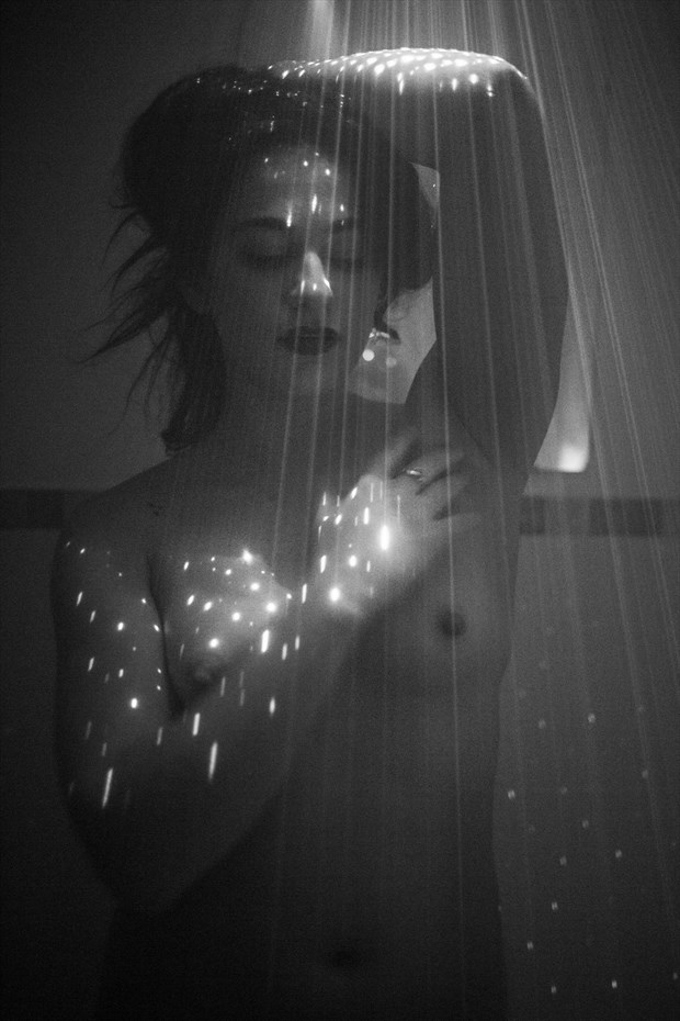 Light Shower Artistic Nude Photo by Photographer GerardChillcott