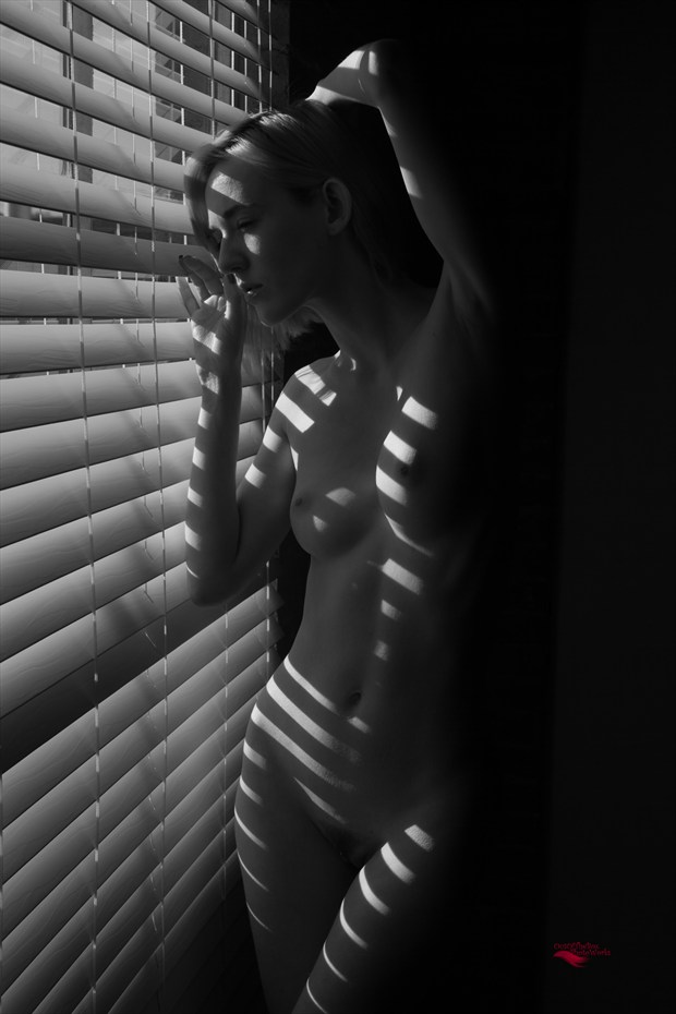 Light Through Window Artistic Nude Artwork by Photographer Miller Box Photo