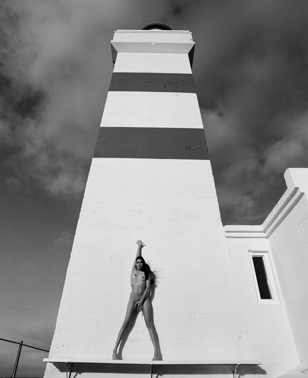 Lighthouse Artistic Nude Artwork by Photographer Christopher Ryan
