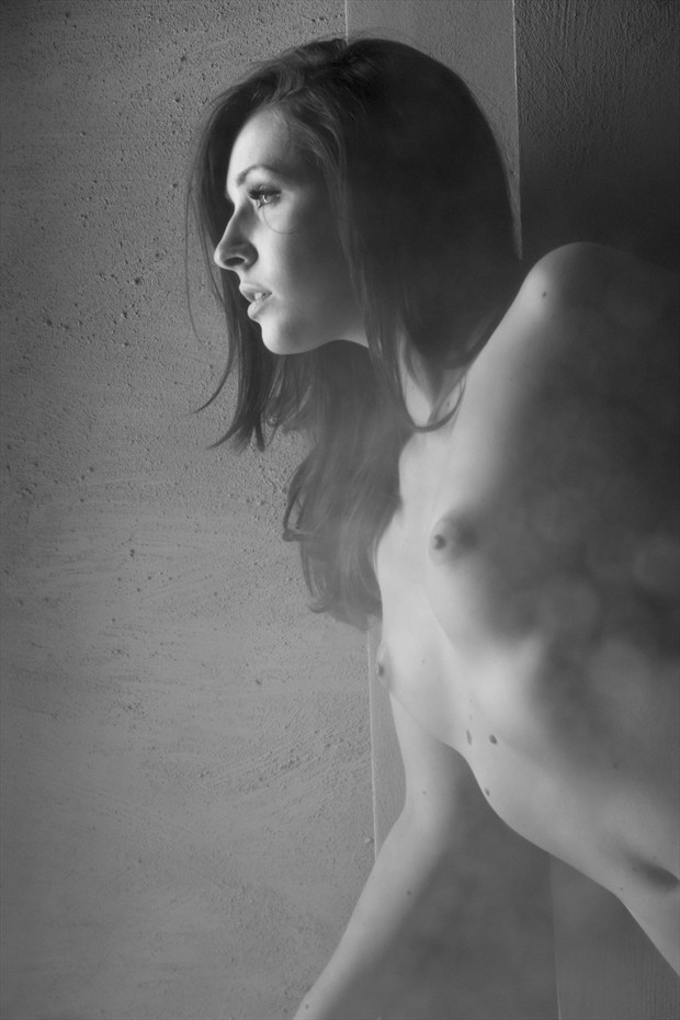 Like Silent Raindrops Artistic Nude Photo by Model Dane Halo