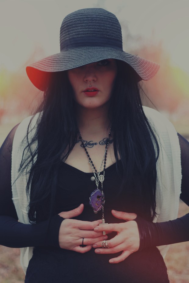 Lilly Witch Alternative Model Artwork by Photographer LadyXandrix