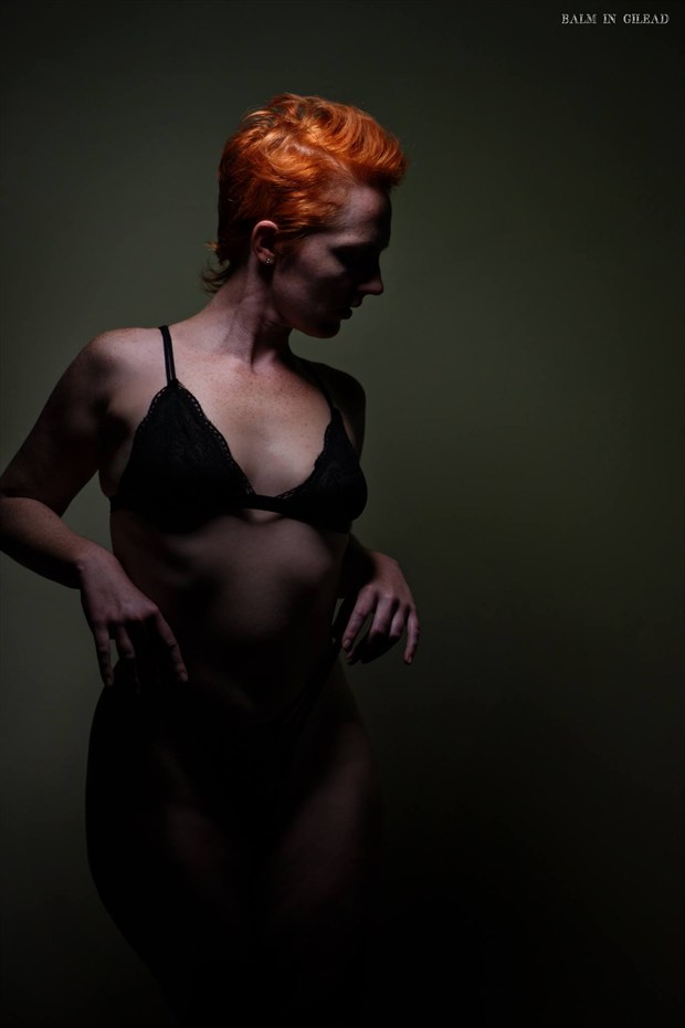 Lingerie Chiaroscuro Photo by Model HollyLoveday