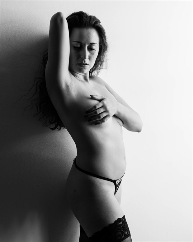 Lingerie Implied Nude Photo by Model Amanda M Esteves