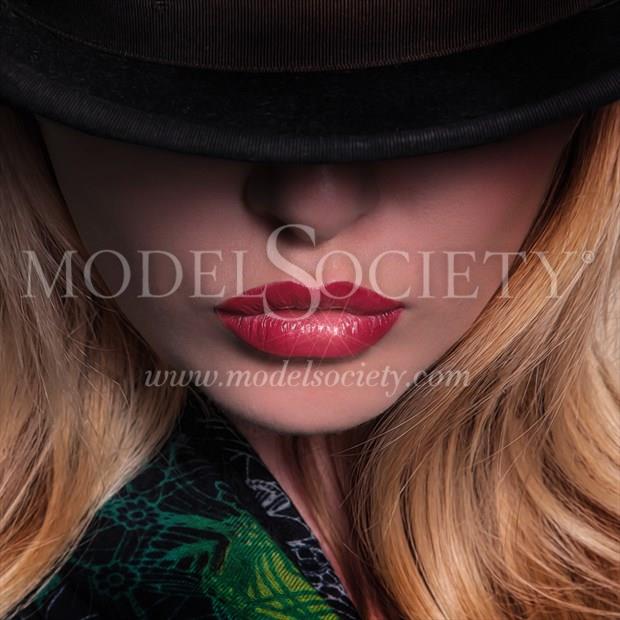 Lips Close Up Photo by Photographer Micky Thompson