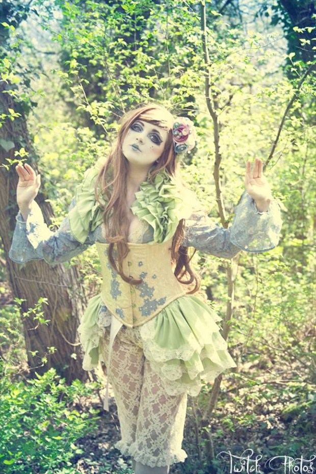 Little Doll Nature Photo by Model Amber Skyline