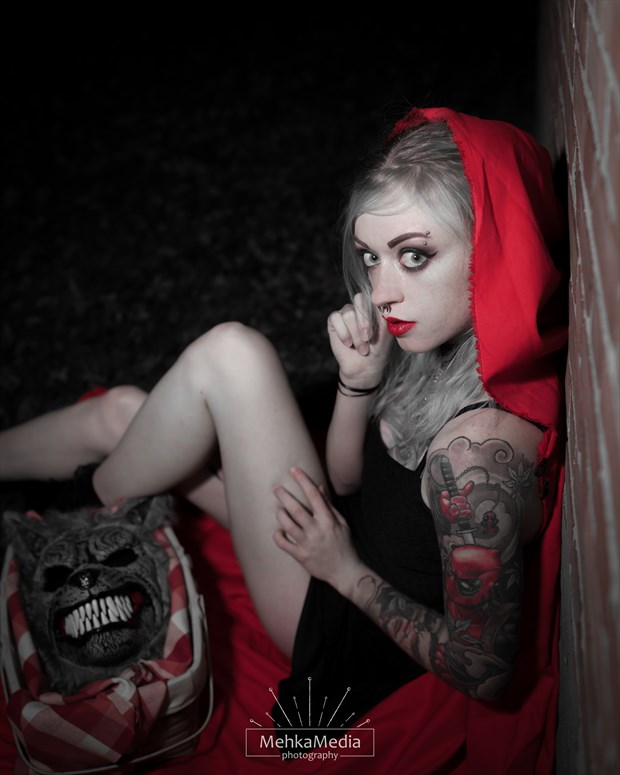 Little Red Riding Hood Tattoos Photo by Model Starbomb Suicide
