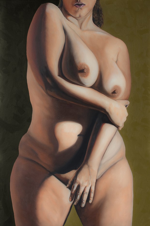 London no. 5 Artistic Nude Artwork by Artist Chuck Miller