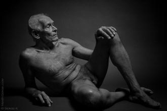 Long Legged Artistic Nude Artwork by Model Rick