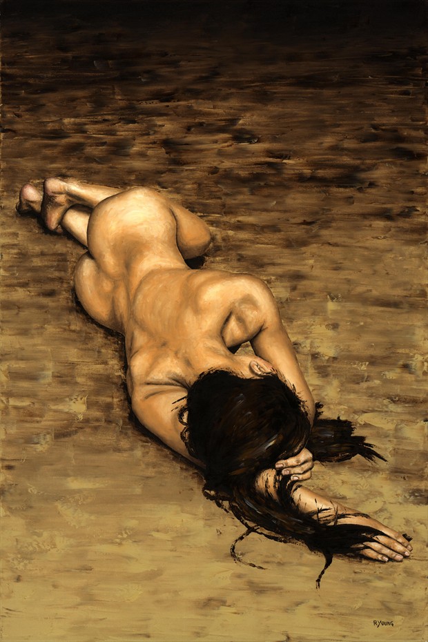 Loss Artistic Nude Artwork by Artist Richard Young