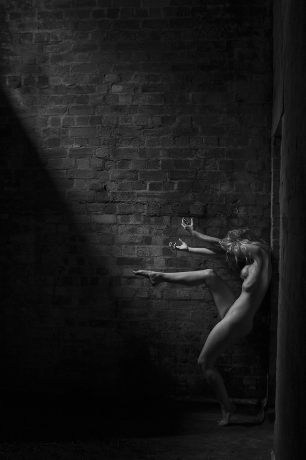 Lost in Shadow Artistic Nude Photo by Photographer John Downward