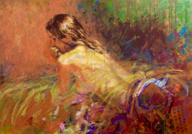 Lost in thought Artistic Nude Artwork by Artist Rod