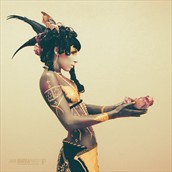Lotus Artistic Nude Photo by Model Floofie