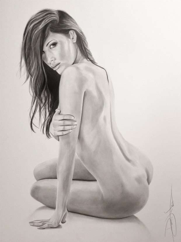 Love Artistic Nude Artwork by Artist DML ART