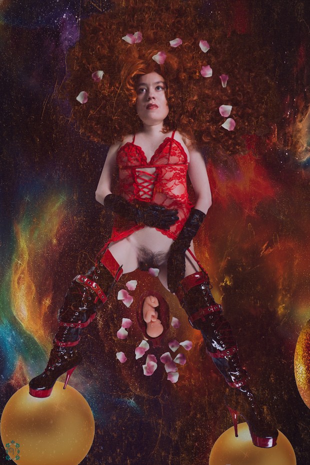 Love Child of the Apocalypse Artistic Nude Artwork by Model Jocelyn Woods