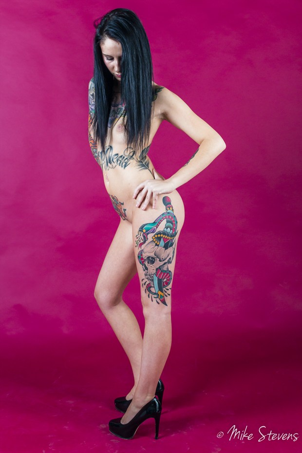 Lovely Lady Tattoos Photo by Photographer Mike Stevens