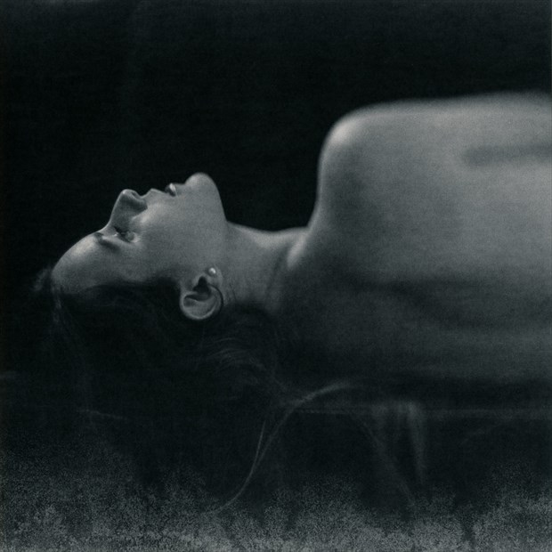 Lying on a Dying Emulsion Surreal Photo by Model RAF trash