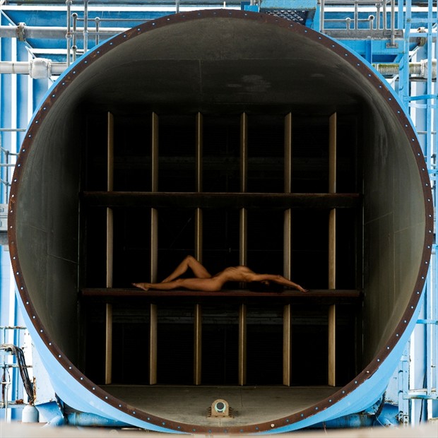 Machine Artistic Nude Photo by Photographer John Evans