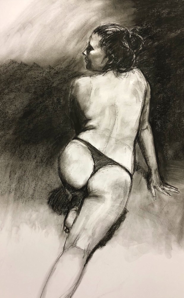Maddie 1 Artistic Nude Artwork by Artist Rod