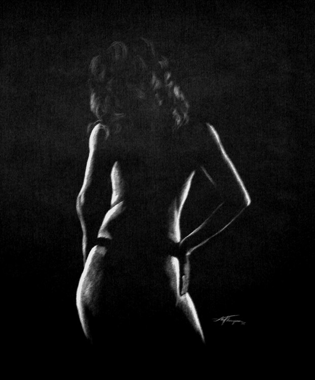 Madelyn Artistic Nude Artwork by Artist Joel Thompson