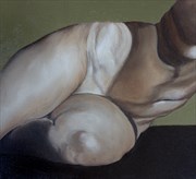 Magdalina No.3 Artistic Nude Artwork by Artist Chuck Miller