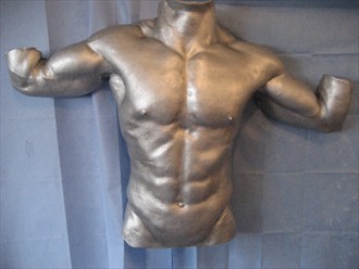 Male upper body Artistic Nude Artwork by Artist Sunkissed Castings