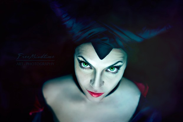 Maleficent Cosplay Photo by Artist Freemindtime
