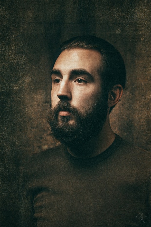 Man with beard Studio Lighting Photo by Photographer Christian Kardach