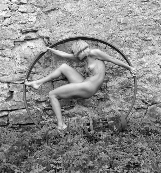 Mandala Artistic Nude Photo by Artist Haydn Dickenson