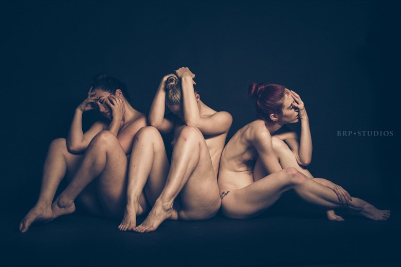 Many Face Artistic Nude Photo by Photographer Brandon Rudich
