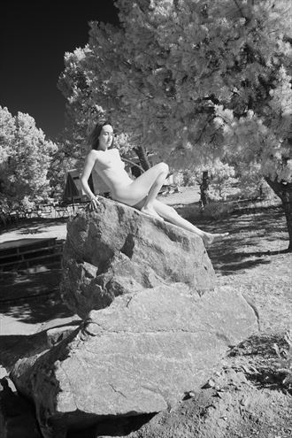 Marabo in IR Artistic Nude Artwork by Photographer waterbury