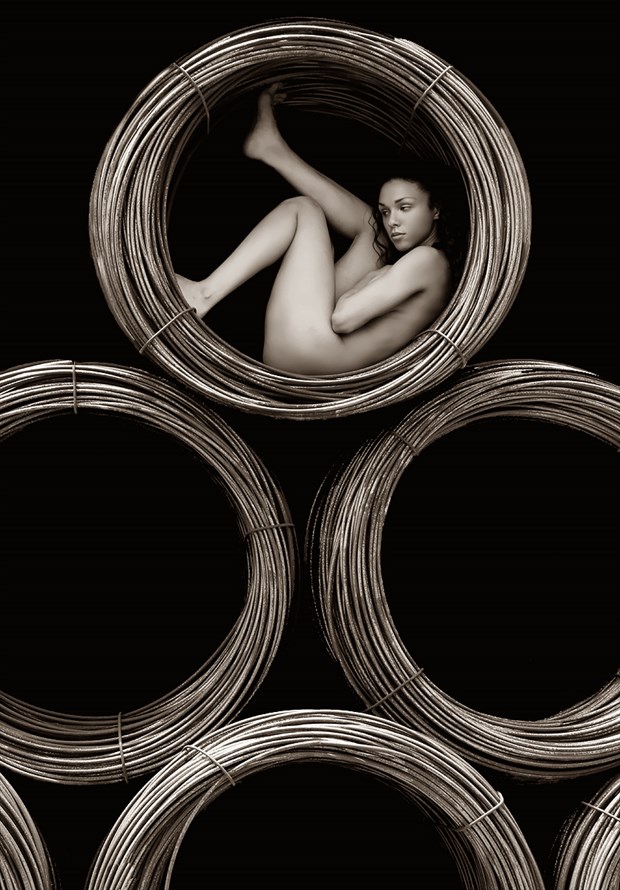 Marie Ferrigno Artistic Nude Photo by Photographer Rick Gordon 