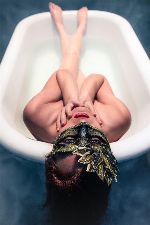 Mask   Scarlett Dawn Artistic Nude Artwork by Photographer Jason Hahn
